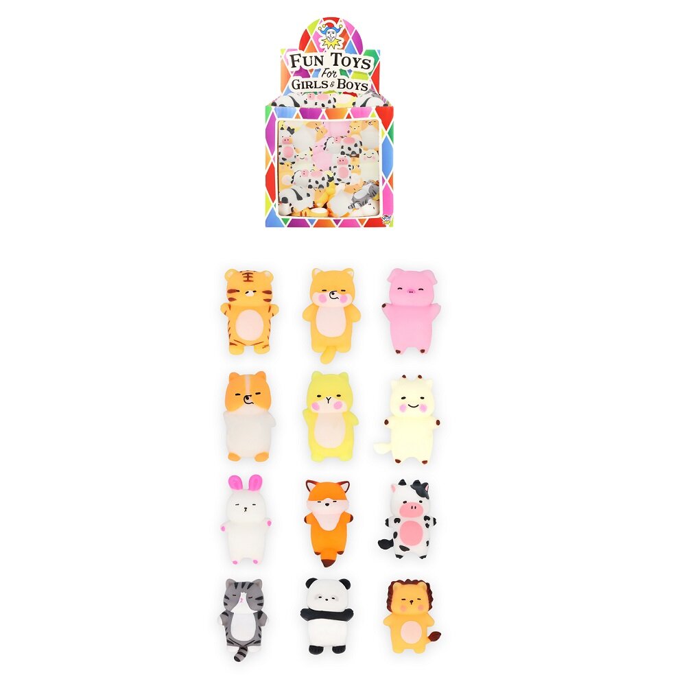 Squishy liegende Tiere 4 cm
