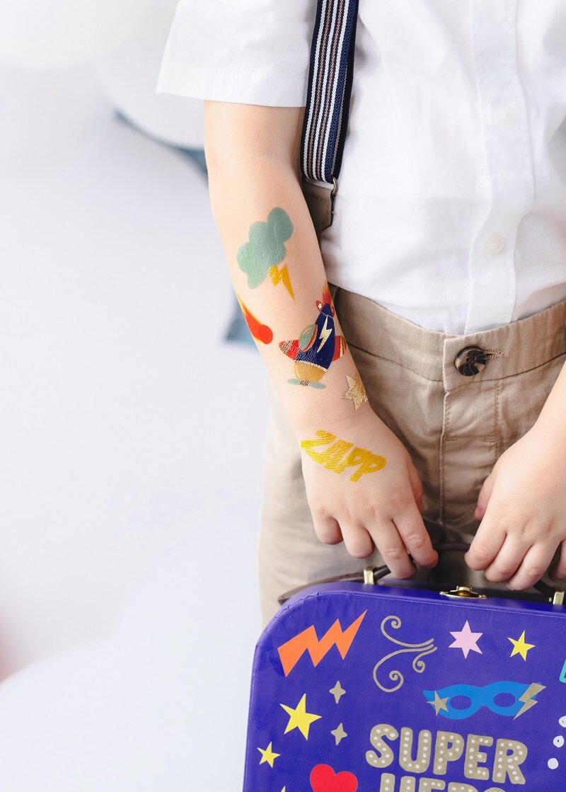 Flugzeug - Tattoos 11er-Pack