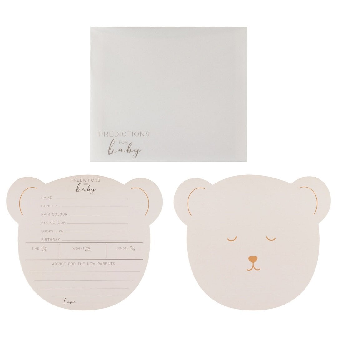 Teddybär - Tippskarten für werdende Eltern 10er Pack