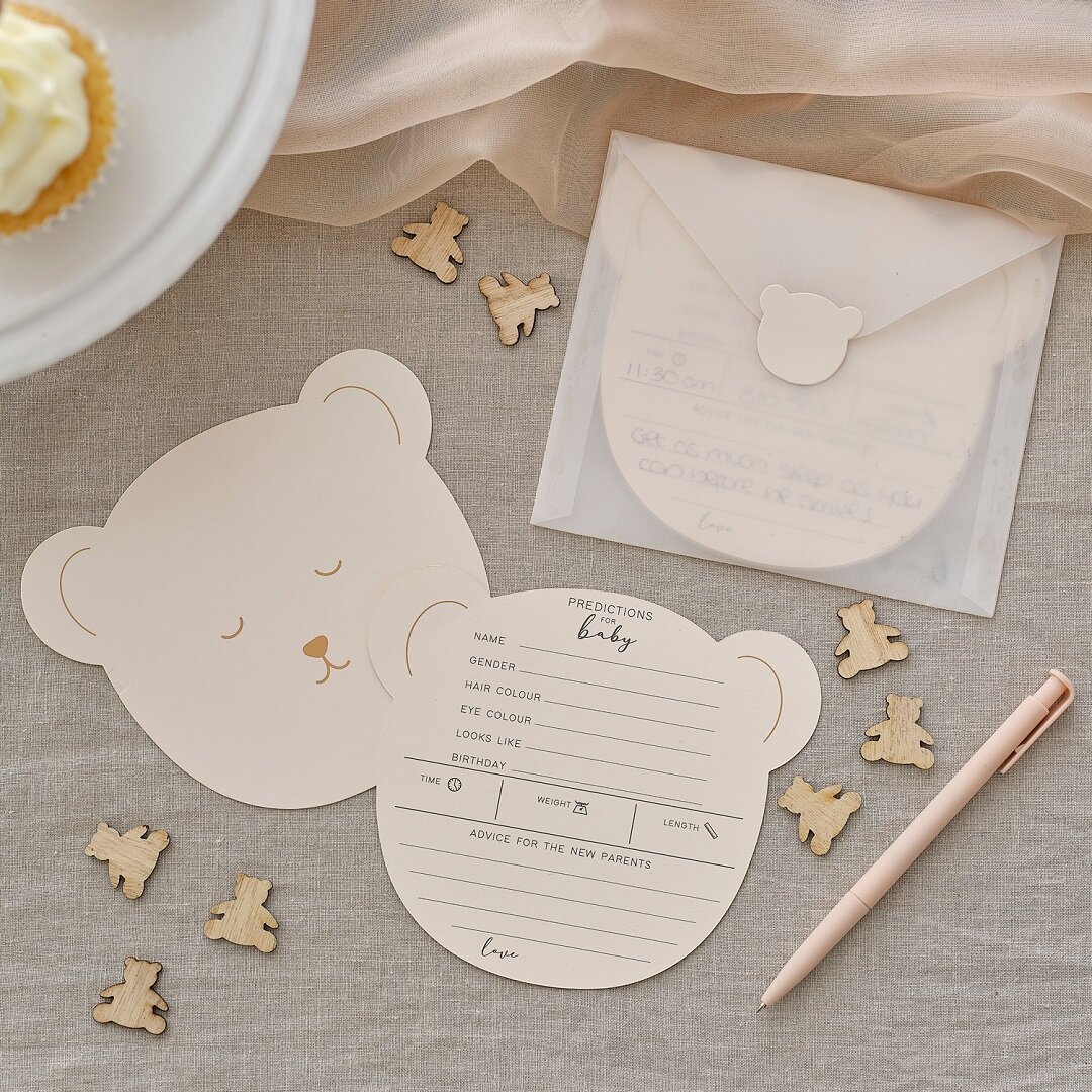 Teddybär - Tippskarten für werdende Eltern 10er-Pack