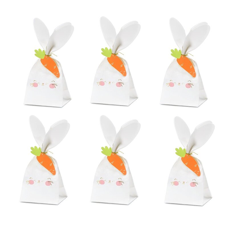 Geschenktüten Osterhase 6er-Pack