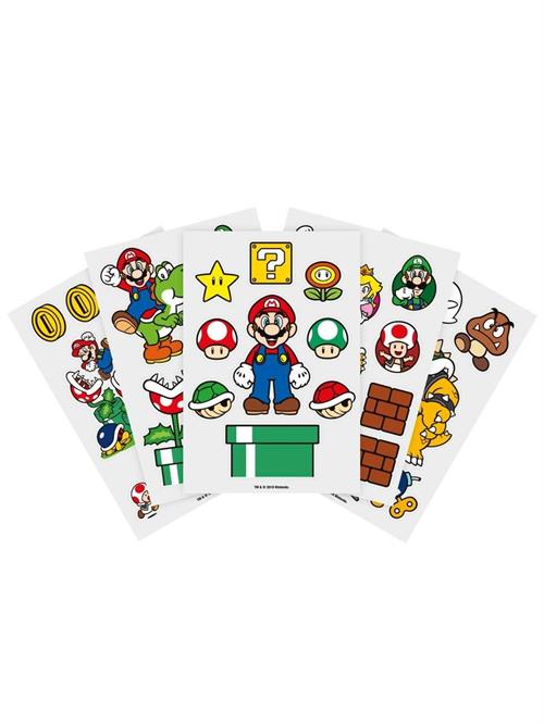 Super Mario - Sticker für Gadgets, 39er Pack
