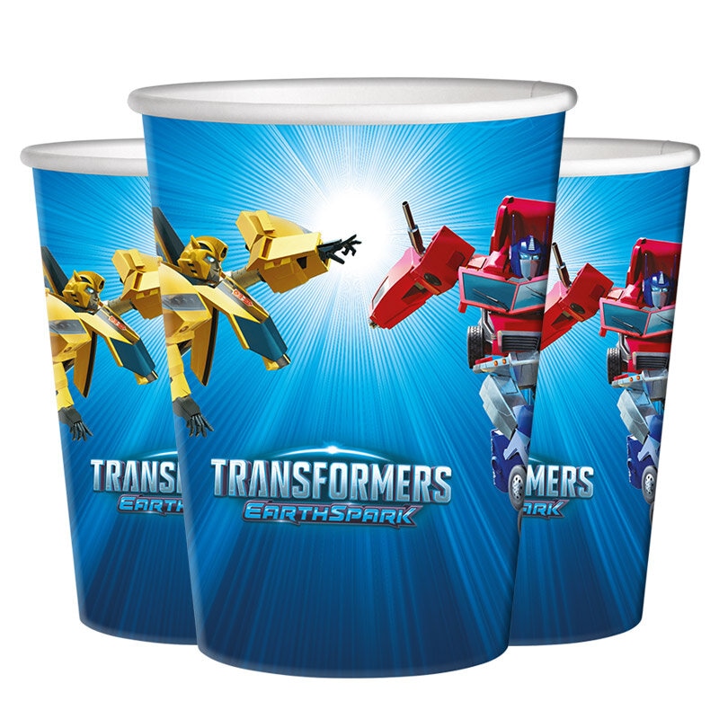 Transformers - Pappbecher 8er-Pack