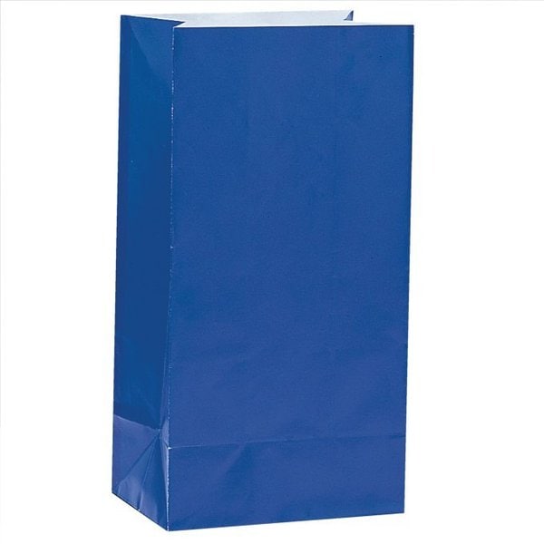 Geschenktüten - Blau 12er Pack