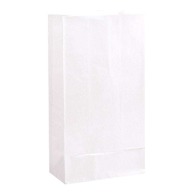 Geschenktüten - Weiß 12er-Pack