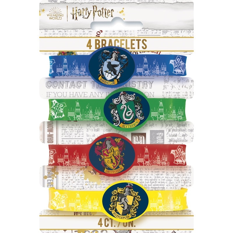 Harry Potter - Armbänder 4er Pack