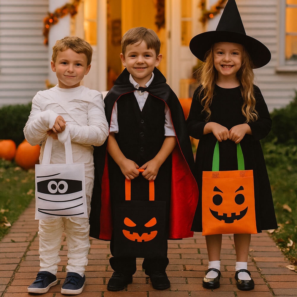 Halloween Mitgebsel-Tüten 3er-Pack