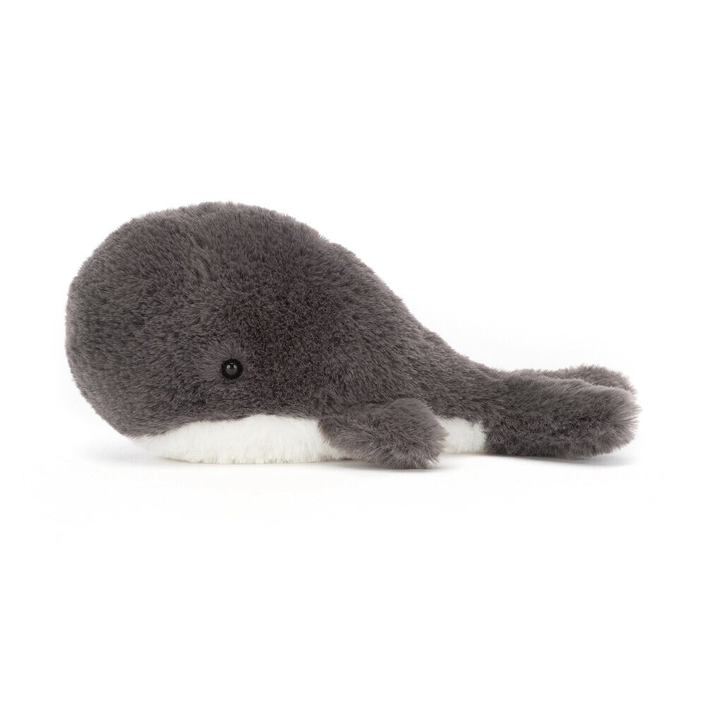 Jellycat - Dunkelgrauer Wal 15 cm