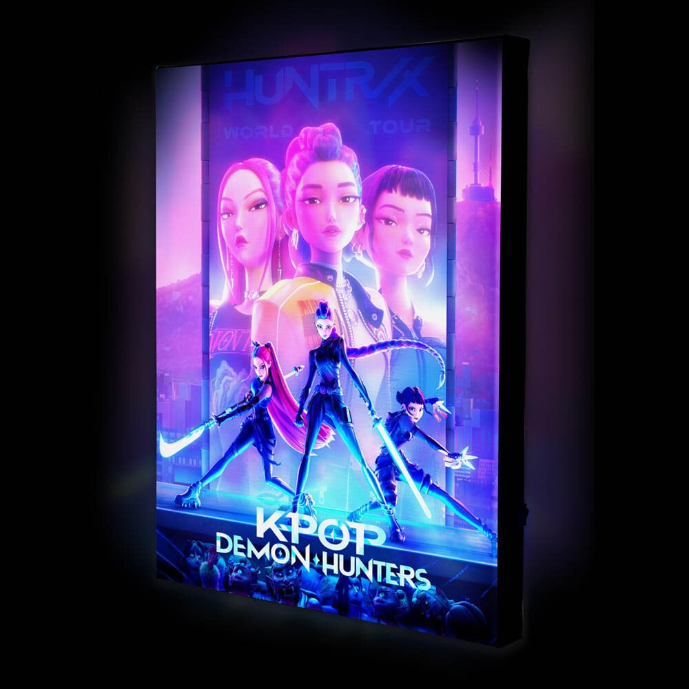 K-Pop Demon Hunters LED-Leinwandbild