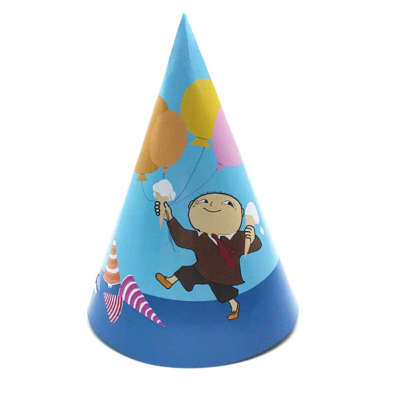 Willi Wiberg - Partyhüte 8er-Pack