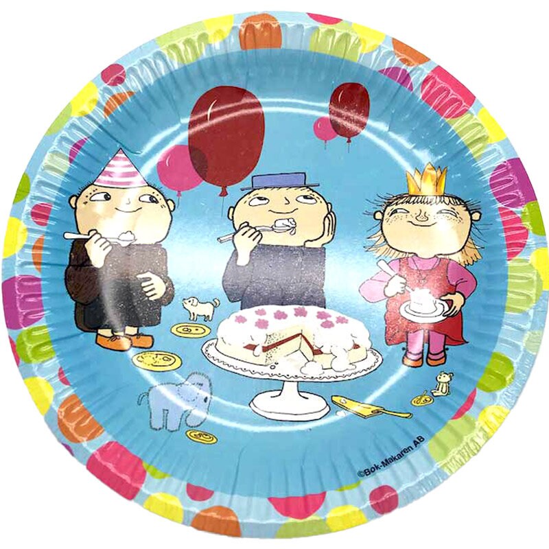 Willi Wiberg - Teller 8er-Pack