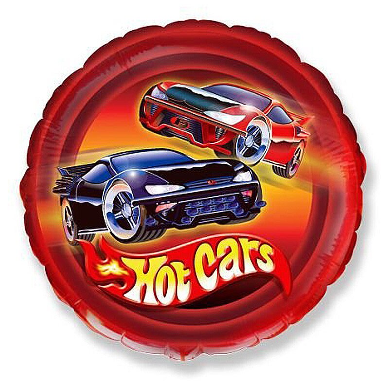 Folienballon Hot Cars