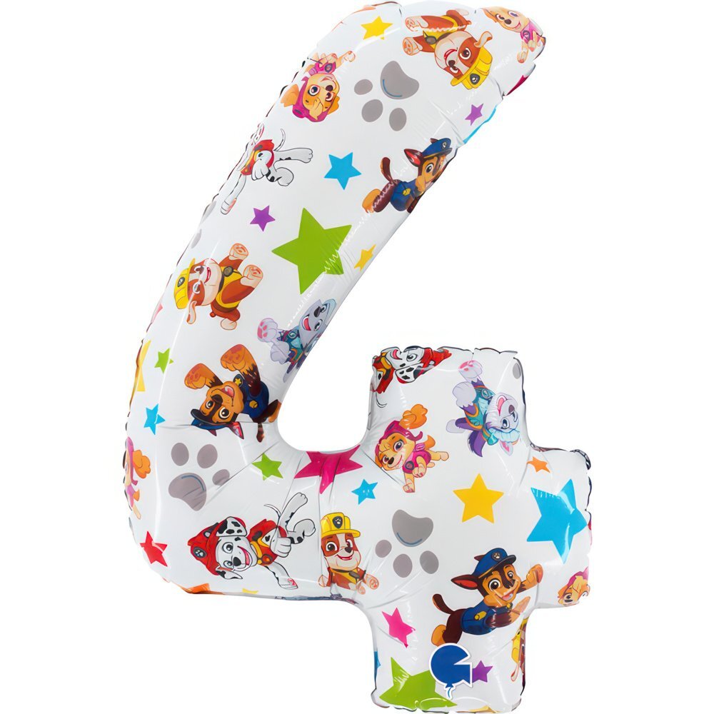 Paw Patrol Zahlen Luftballon 4