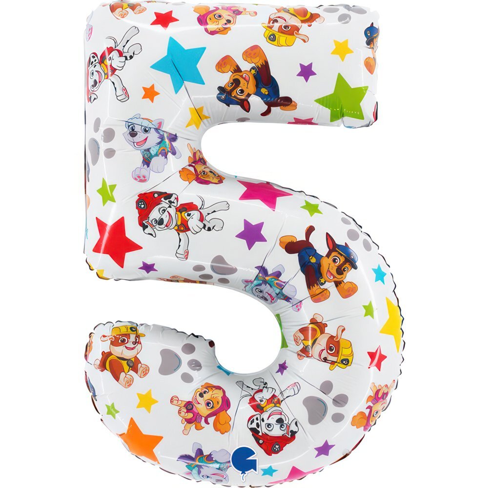Paw Patrol Zahlen Luftballon 5