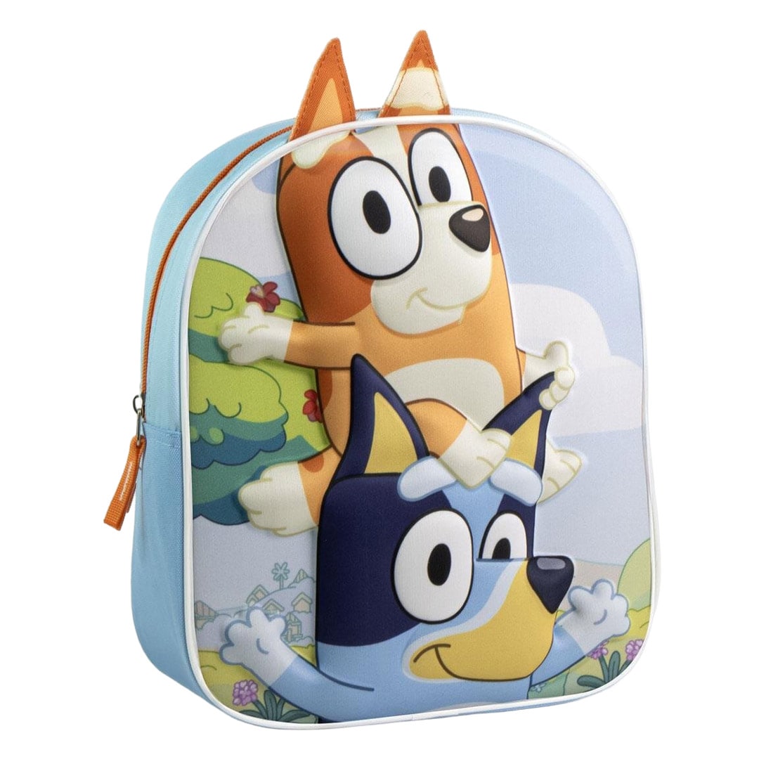 Bluey & Bingo - Kinderrucksack mit 3D-Effekt