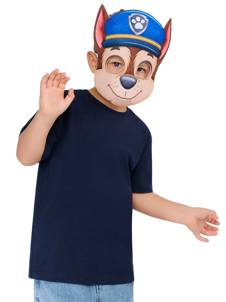 Paw Patrol Chase Gesichtsmaske aus Filz