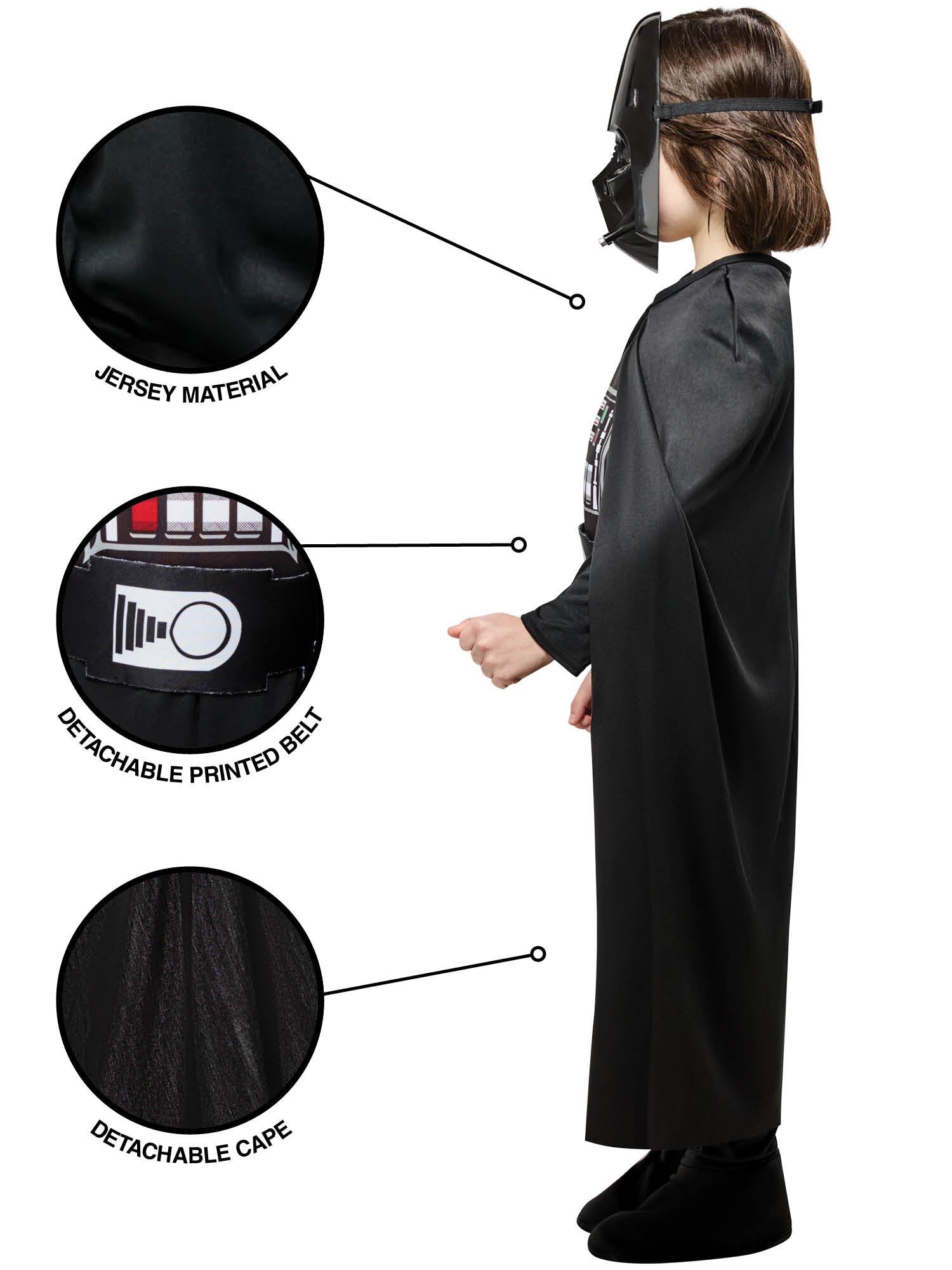 Darth Vader Kinderkostüm 9-10 Jahre (134-140 cm)