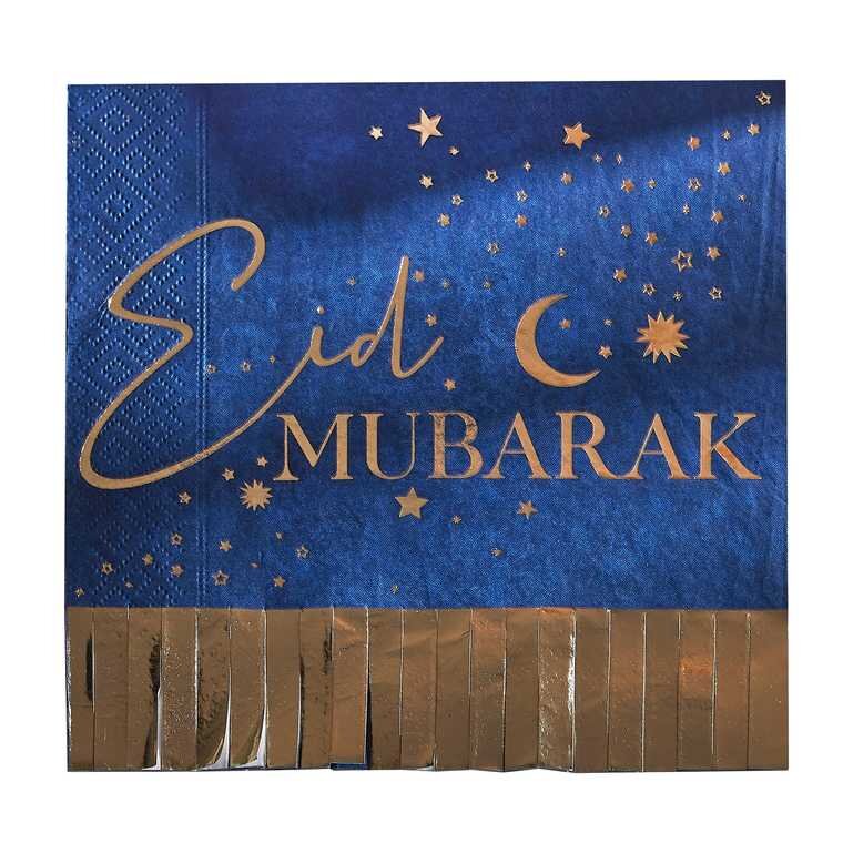 Eid Mubarak - Servietten 16er-Pack