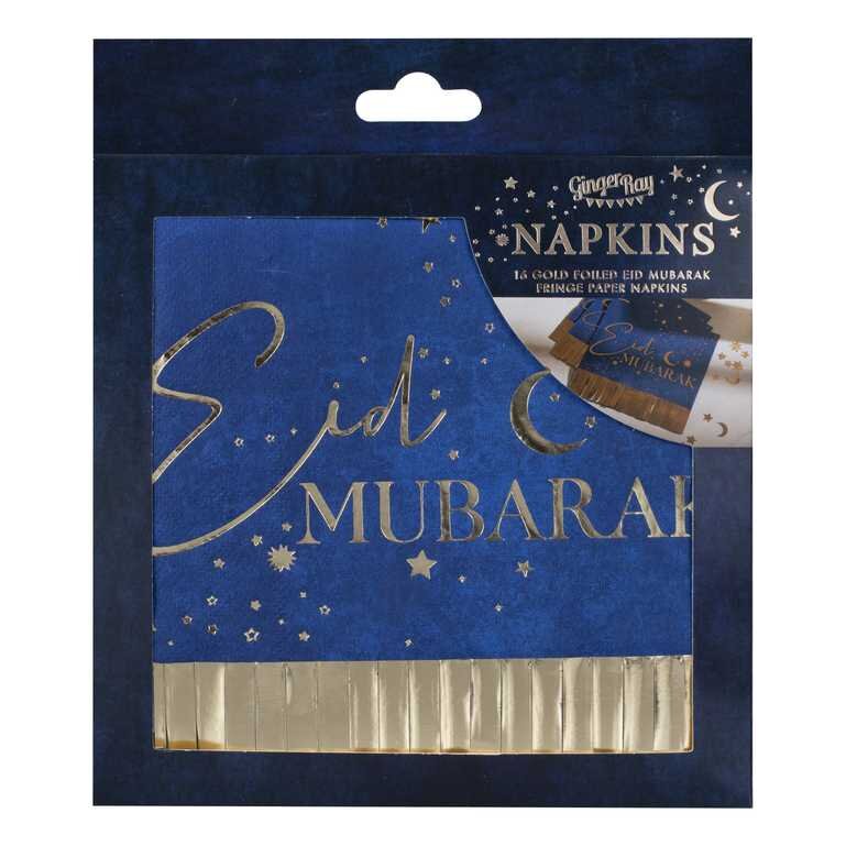 Eid Mubarak - Servietten 16er-Pack