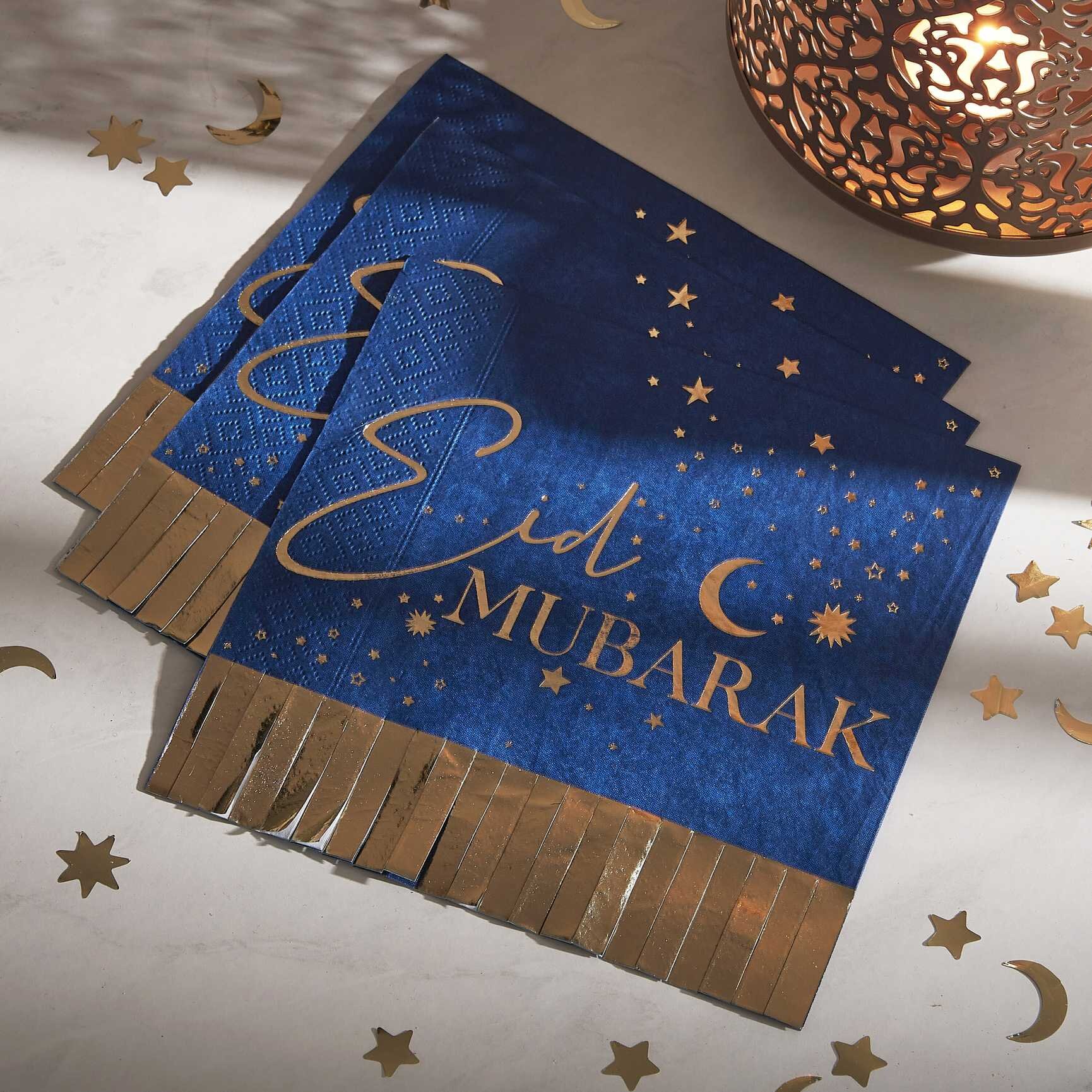 Eid Mubarak - Servietten 16er-Pack