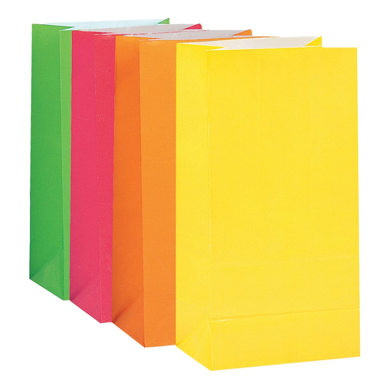 Geschenktüten aus Papier - Bunte Mischung 10er-Pack