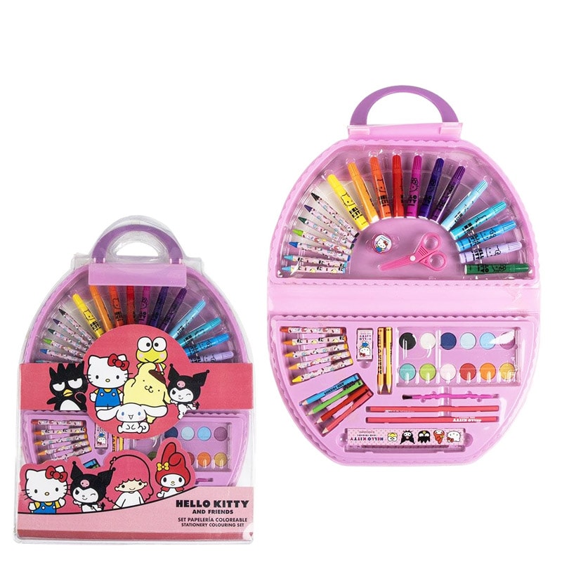 Hello Kitty - Mal- und Zeichenset mit 50 Teilen