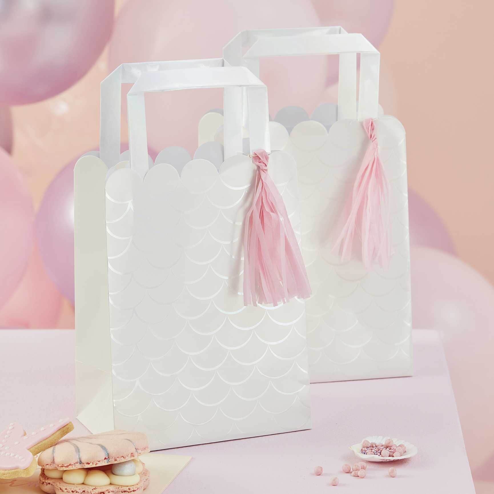 Mermaid Magic - Geschenktüten mit Quasten 5er-Pack