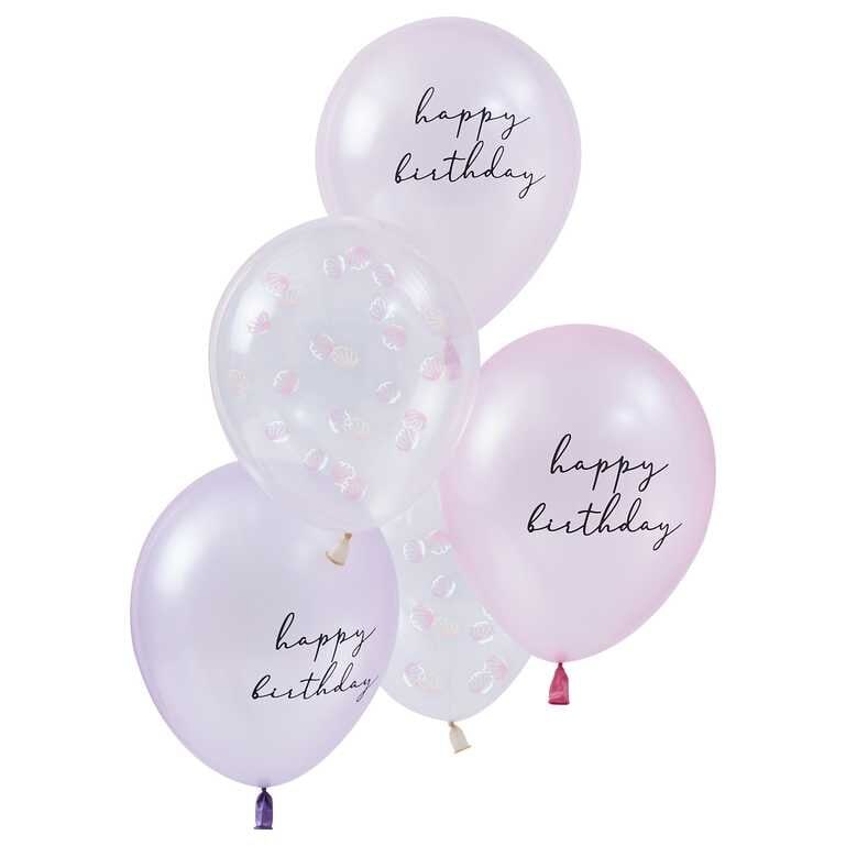 Mermaid Magic - Ballonmix 5er-Pack