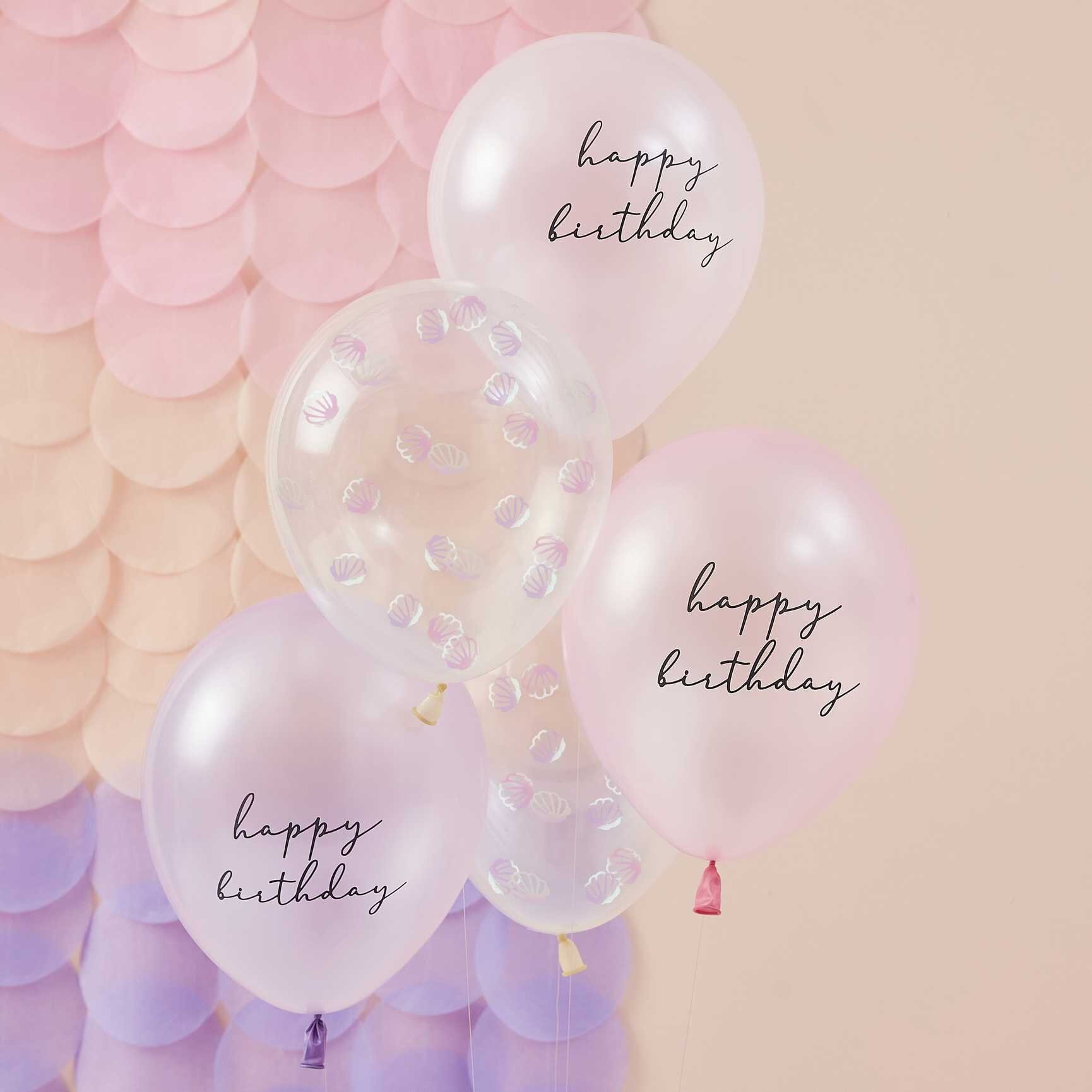 Mermaid Magic - Ballonmix 5er-Pack