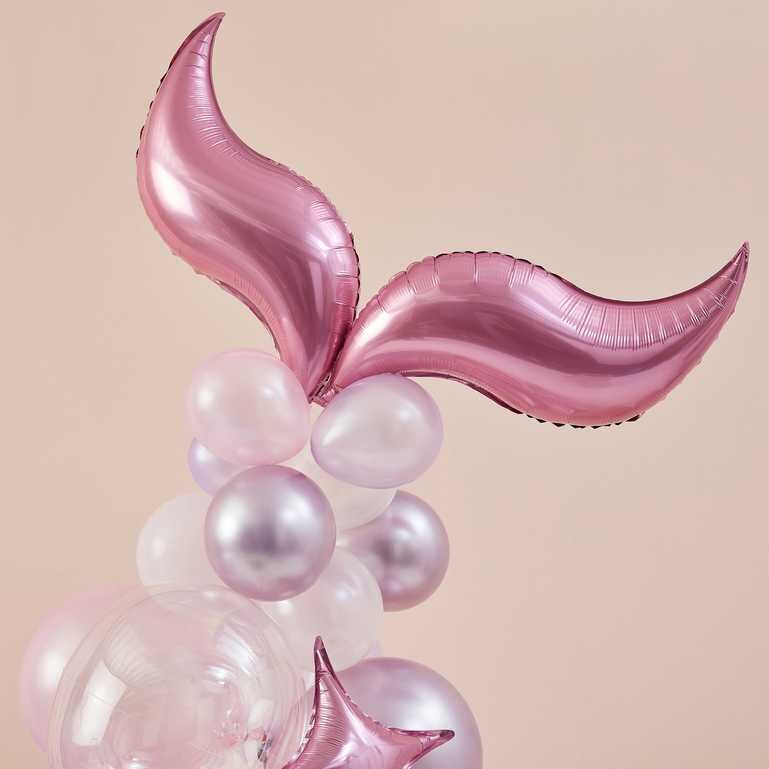 DIY Ballonsäule - Meerjungfrauenschwanz