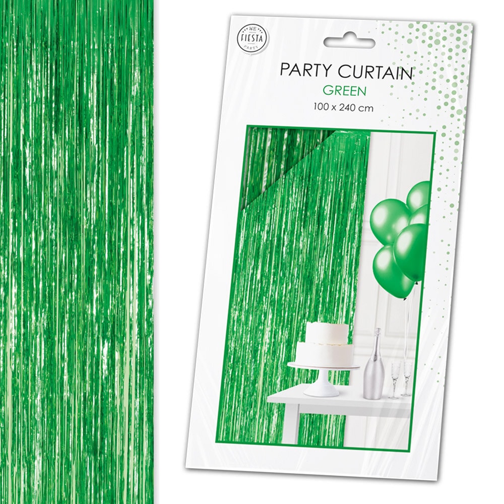 Backdrop Vorhang Grün 100 x 240 cm