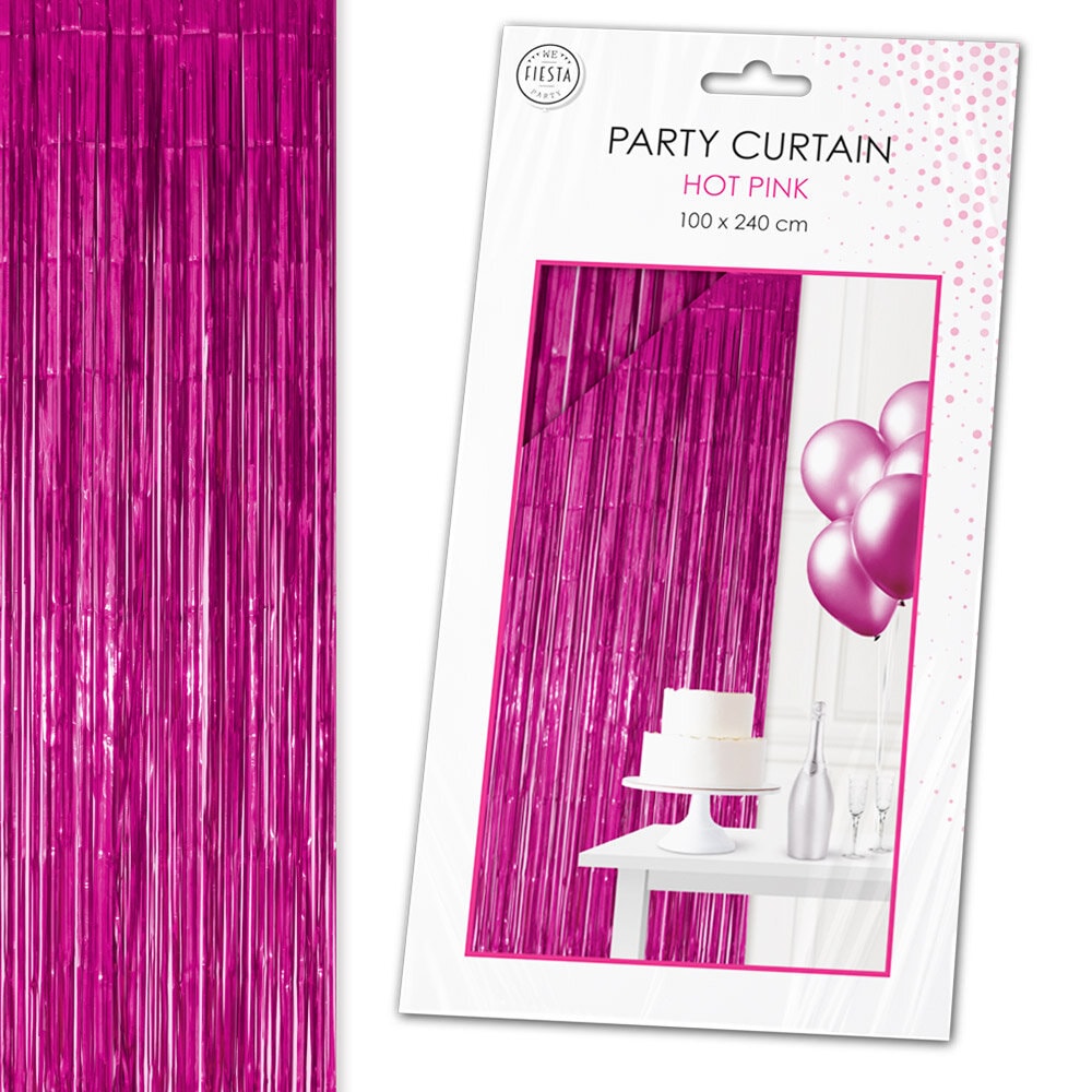 Backdrop Vorhang Dunkelrosa 100 x 240 cm
