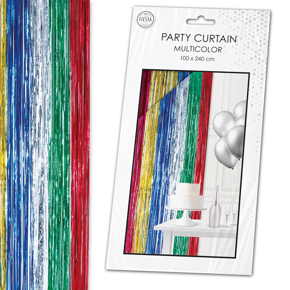 Backdrop Vorhang Mehrfarbig 100 x 240 cm