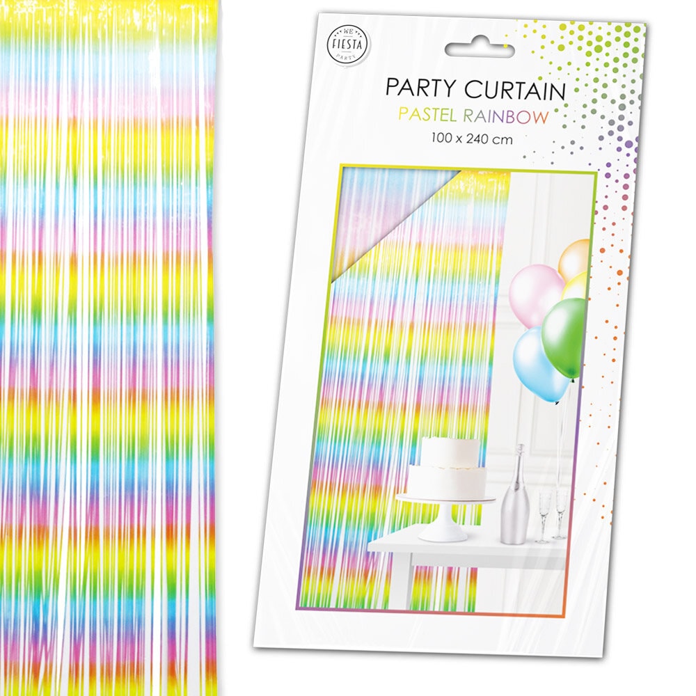 Backdrop Vorhang Pastellfarben 100 x 240 cm