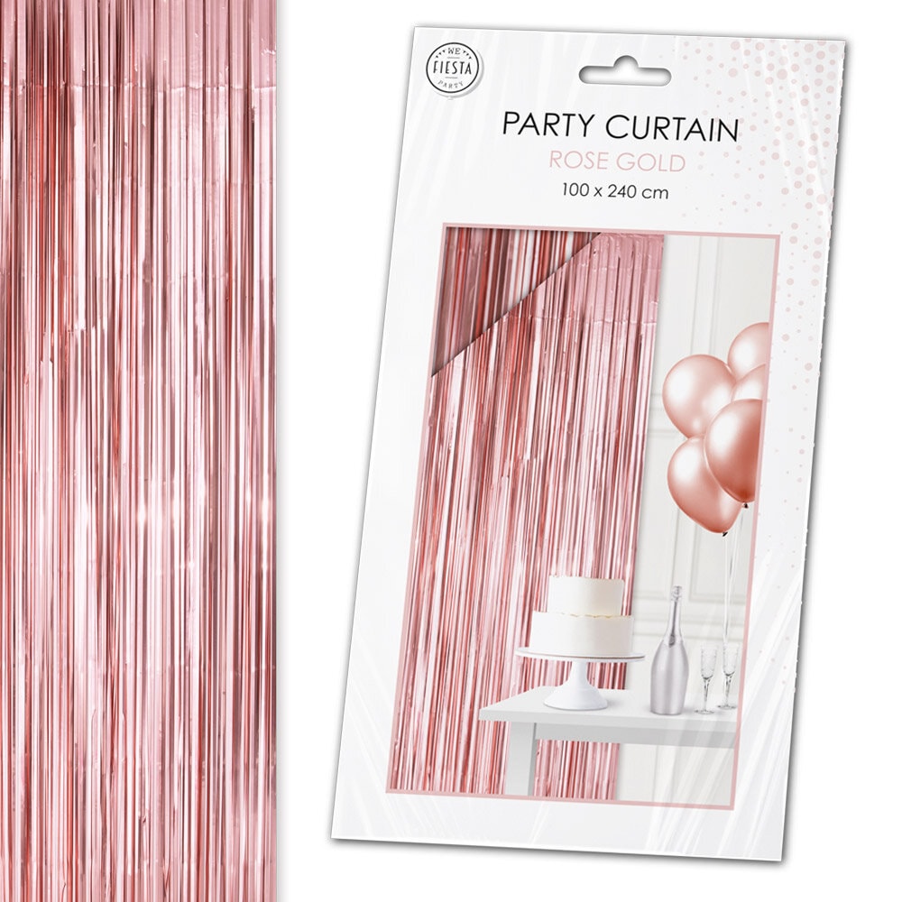 Backdrop Vorhang Roségold 100 x 240 cm