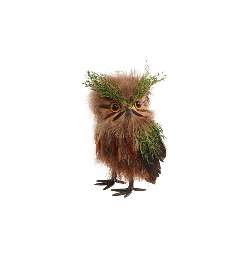Dekorative Waldeule 15 cm