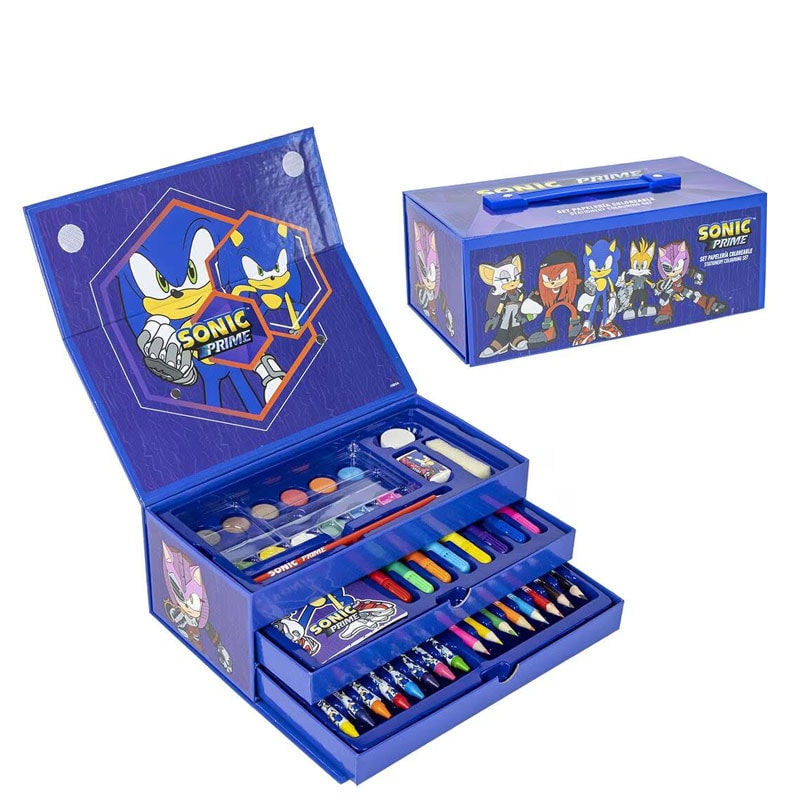 Sonic Prime - Zeichen- und Malset