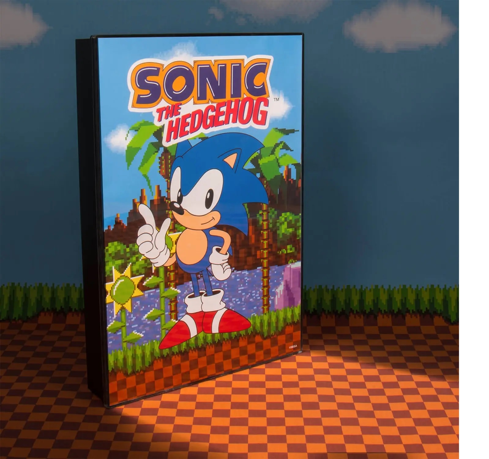 Sonic The Hedgehog - Posterlampe