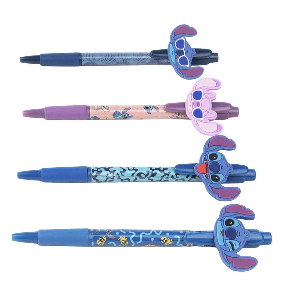 Lilo & Stitch - Kugelschreiber 4er-Set