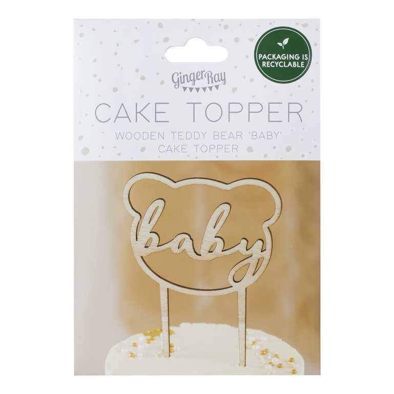 Tortentopper - Teddybär Babyparty