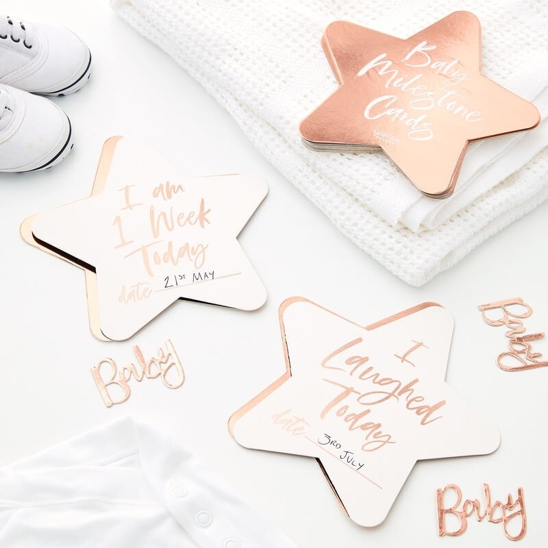 Twinkle Twinkle - Meilensteinkarten im 24er-Pack