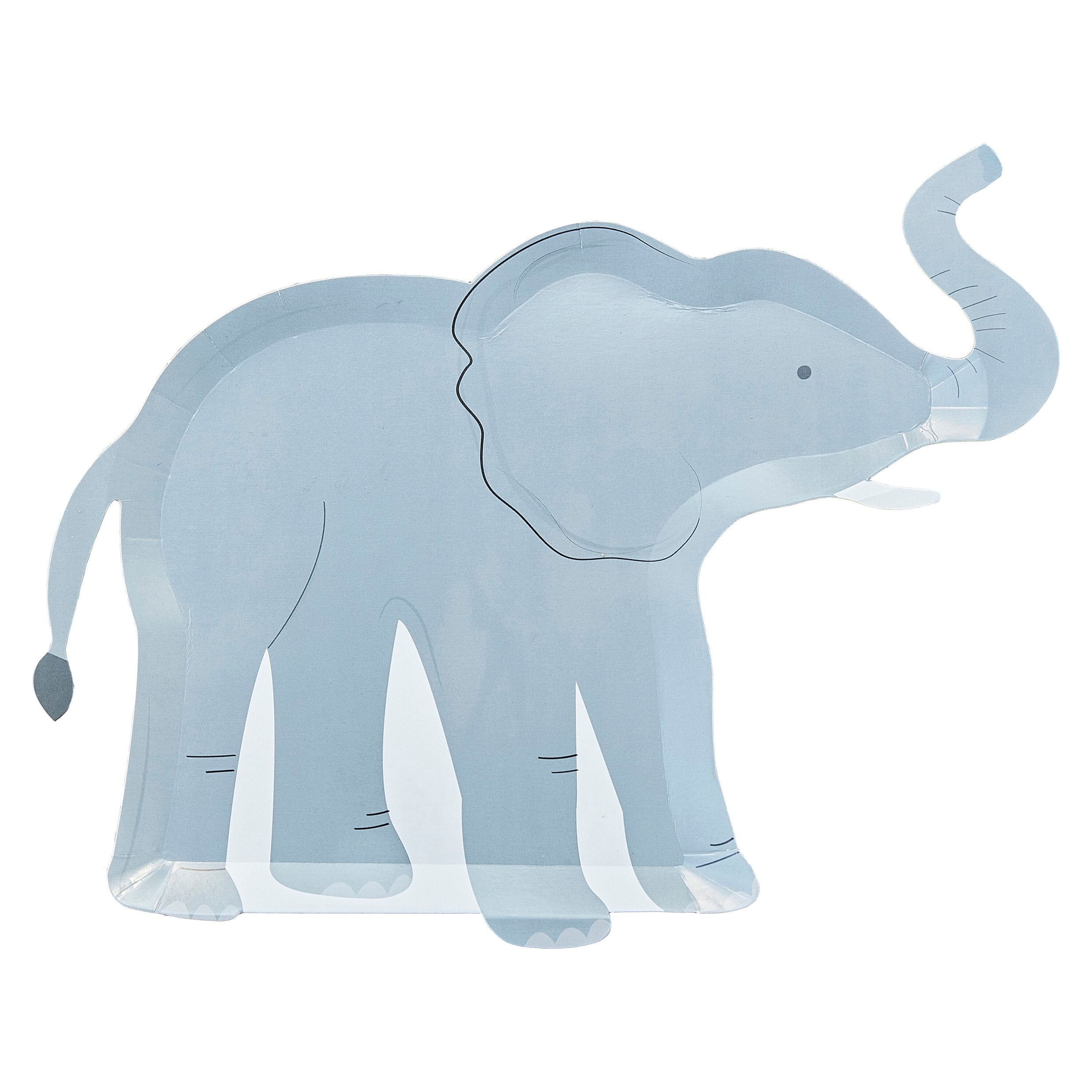 Let's Go Wild Teller - Elefant 8er-Pack