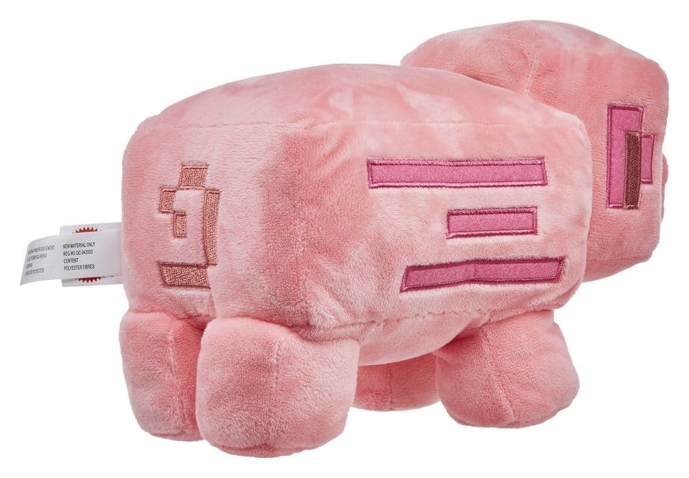 Minecraft Kuscheltier Rosa Schwein 20 cm