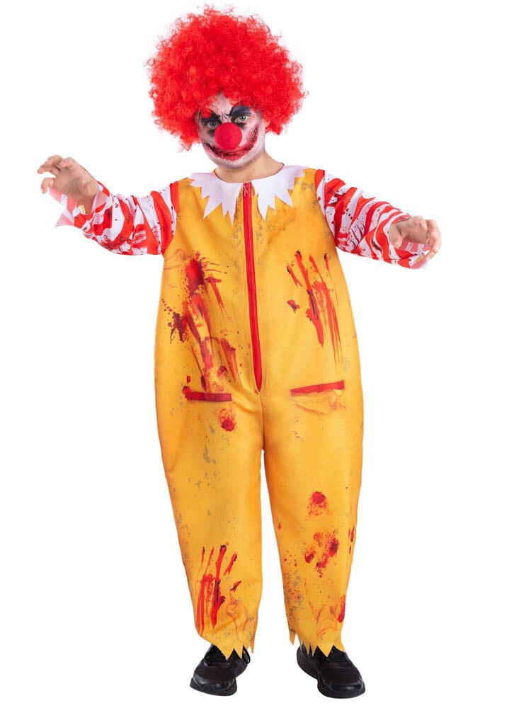Zombie Clown Kinderkostüm 7-9 Jahre